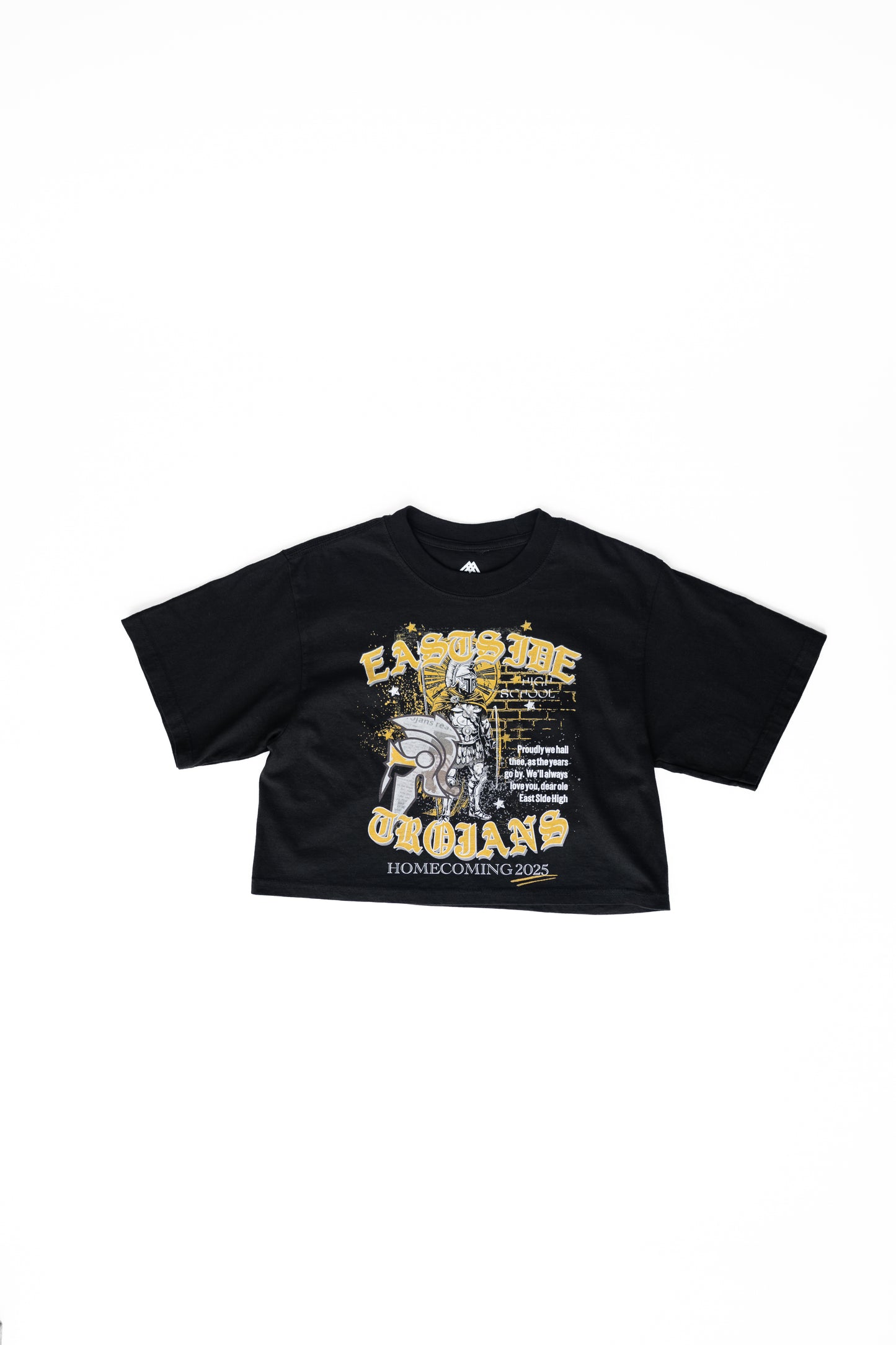 Women's East Side High School Crop Top Graphic T-Shirt