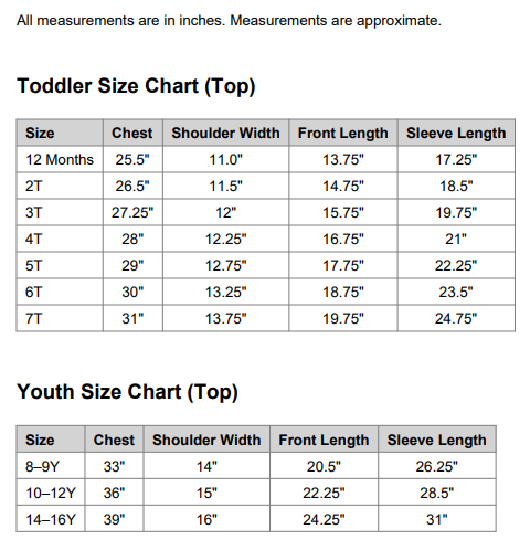 Mainstream Toddler Varsity Jacket